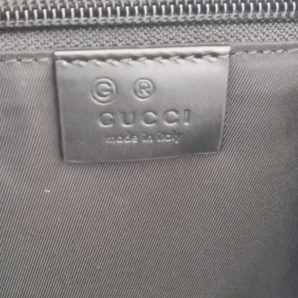 NEW Gucci Black Web Stripe Ophidia Canvas Travel Tote Shoulder Bag - Picture 3 of 3